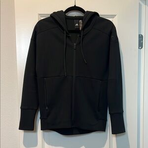 Adidas Men's Black Hoodie Jacket